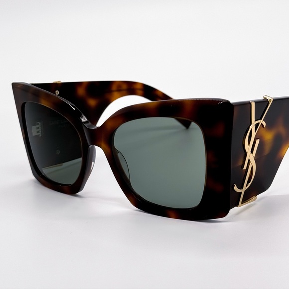 NEW SAINT LAURENT BLAZE SLM119 002 OVERSIZED BUTTERFLY WOMEN SUNGLASSES SL M119 - Picture 5 of 14